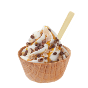 Sundae Extra Cookie Dough Lion,Soft Ice Corner,Angelo,Good Choice;Small 3,35 - Large 3,85